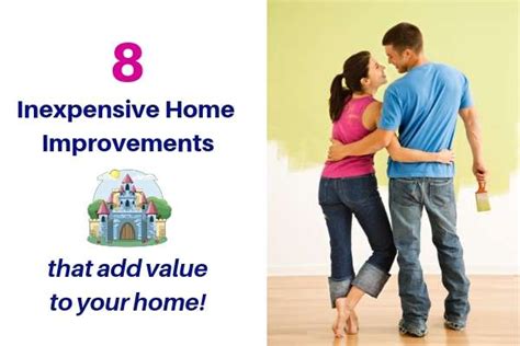 Eight Inexpensive Ways To Maintain Or Even Increase The Value Of Your