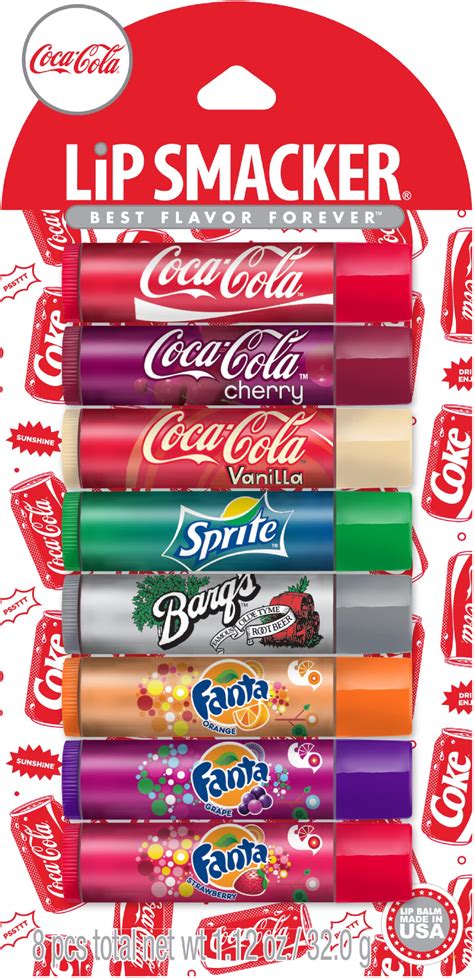 Buy Lip Smacker Coca Cola Flavored Lip Balm 8 Count Flavors Coke