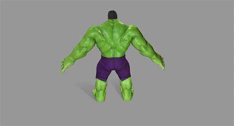 Hulk 3d Model 8 Fbx Max Free3d