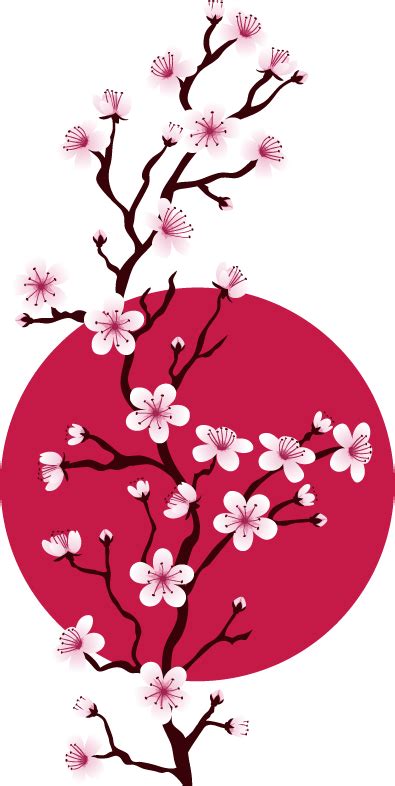 cherry blossom svg free - Google Search | Fleur de cerisier dessin