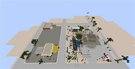 Sandy Shores Gta 5 A Minecraft Recreation Minecraft Map
