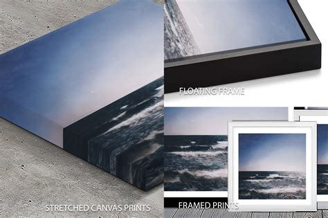 Gerhard Richter Photorealistic Seascape Blue Horizon Prints Australia