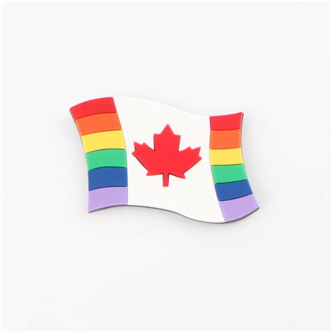 Canada Rainbow Pride Flag Magnet Ram Shop