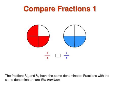 PPT - HOW TO COMPARE FRACTIONS PowerPoint Presentation, free download ...