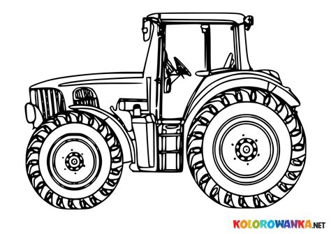 Traktor Kolorowanka Kolorowanki Dla Dzieci Do Wydruku