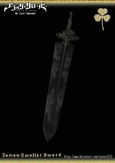 Demon Dweller Black Clover Asta Swords