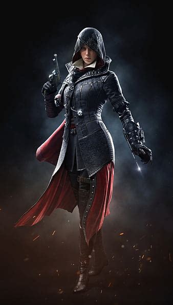 Evie Frye Luminos Assassins Creed Eagle Game Black Fantasy Girl