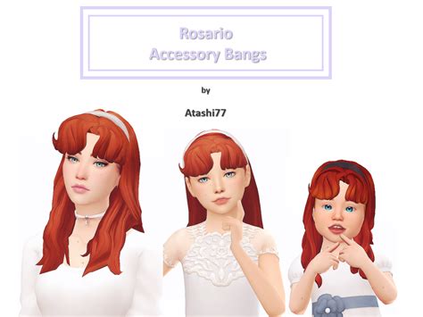 Sims 4 Cc Bangs Maxis Match