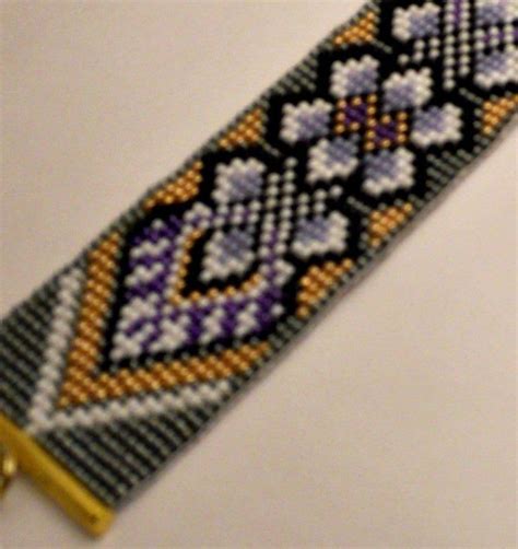 Basic instructions for peyote stitch and making/using a loom are included, as well as a variety of this will come in handy for my special patterns of bead weaving. Flowers of Purple | Etsy | Bead loom patterns, Loom ...