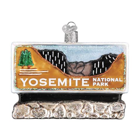 Yosemite National Park Glass Ornament Winterwood Gift Christmas Shoppes