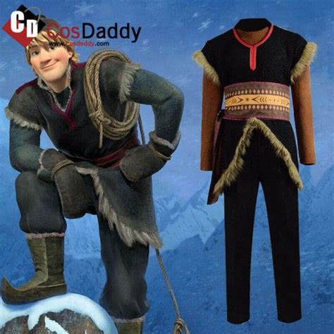 A rugged mountain man and ice harvester by trade, kristoff was a bit of a loner with his reindeer pal, sven, until he met anna. Disney Frozen 2 Kristoff Bjorgman Costume Mens Cosplay ...