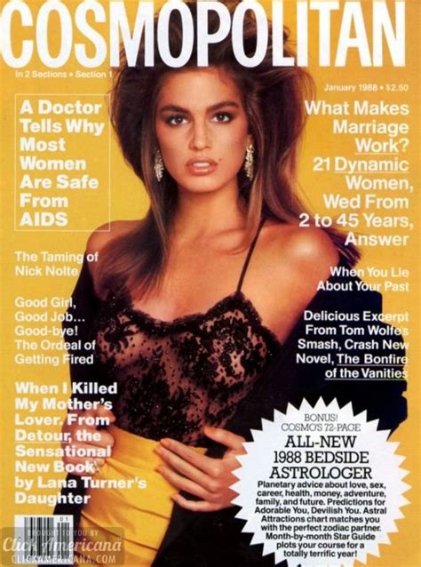 See Some Of Cindy Crawford S Cosmopolitan Vogue Magazine Covers Of