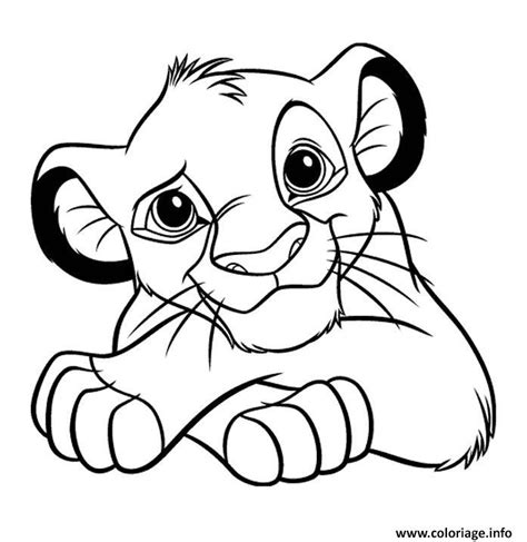 Hakuna matata, hakuna matata, hakuna matata, hakuna. Coloriage Le Roi Lion 2019 Simba Dessin Roi Lion à imprimer