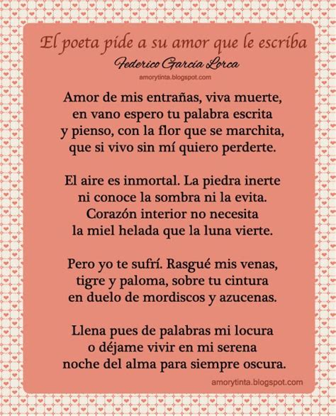 Amor Y Tinta Poemas De Amor Clásicos