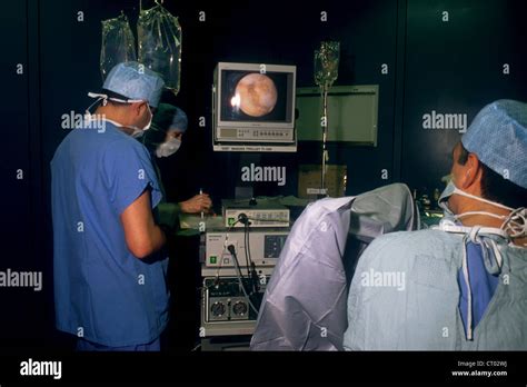 Prostate Surgery Endoscopy Stock Photo Alamy