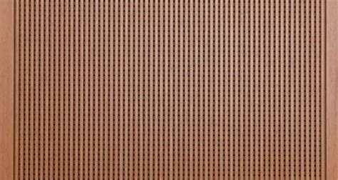 Perforated Acoustical Wood Panels