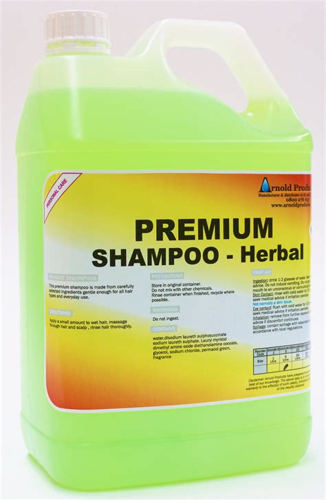 5l Premium Herbal Shampoo Arnold Products Limited