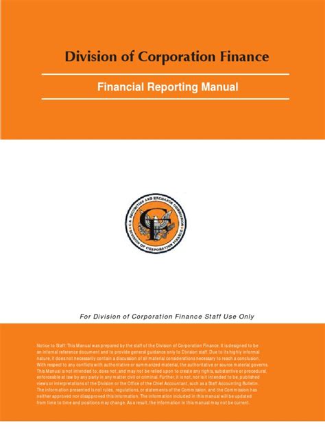Maybe you would like to learn more about one of these? cffinancialreportingmanual1 | Financial Accounting ...