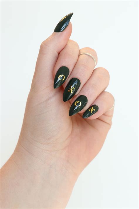 Check spelling or type a new query. Gold Old English Letter Nail Decals