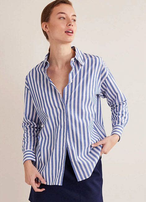 Blue White Striped Shirts Are Seriously Trending From Primark To H M