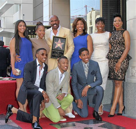 A page for describing funny: Steve Harvey gets star on Hollywood Walk of Fame ...