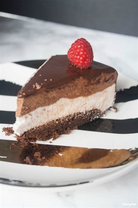 Mousse cake has been in my to do list for long, but i kept postponing as i was so much afraid of failure. Raspberry Chocolate Mousse Cake with Mirror Glaze - A ...
