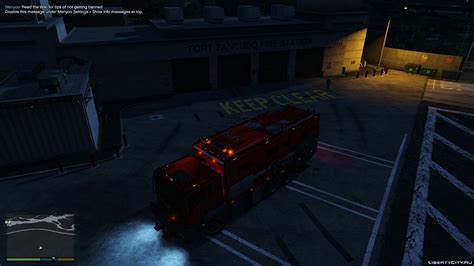 Скачать Fire Truck Brickade Menyoo для Gta 5