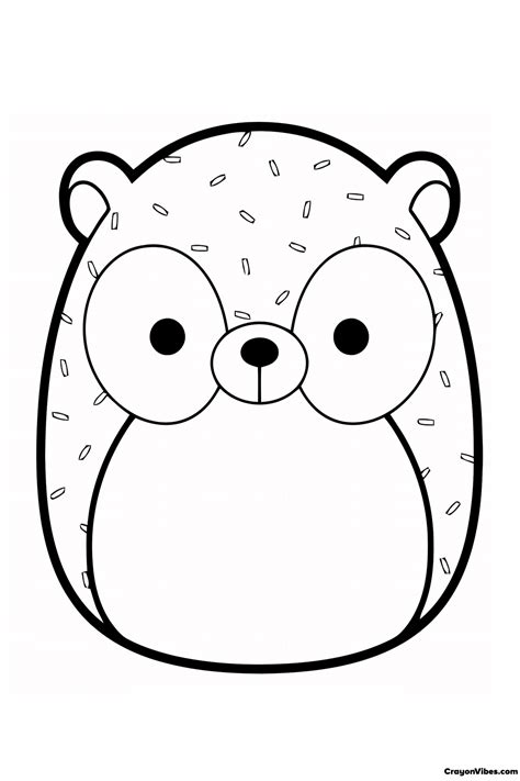 Squishmallows Coloring Pages Free Printable