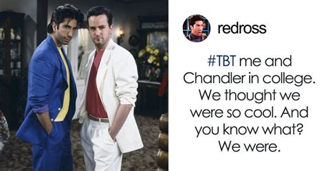 Just a guy who loves to have fun! What If Ross Geller From Friends Had Instagram | Bored Panda