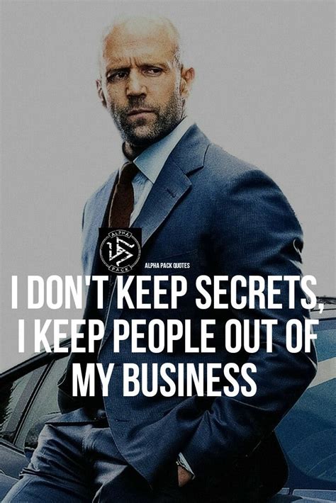 Stay out of my business