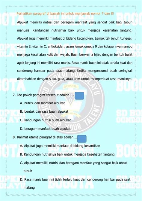 Detail Contoh Kalimat Utama Dan Ide Pokok Koleksi Nomer 29