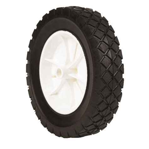 Arnold 175 In W X 8 In D Plastic Lawn Mower Replacement Wheel 55 Lb