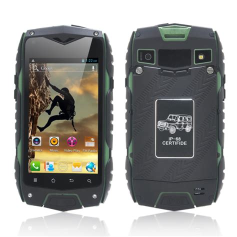 product code cvyz m593 4 inch android rugged smartphone rockdroid mtk6572 dual core cpu