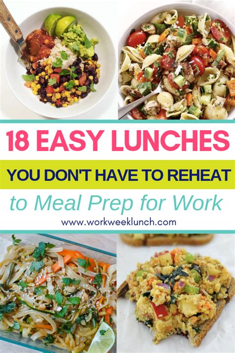 18 Meal Preps For When You Have No Fridge Or Microwave At Work