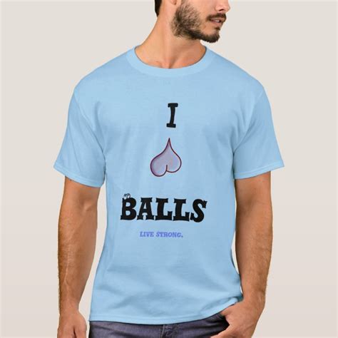 I Love Balls T Shirt Zazzle Com