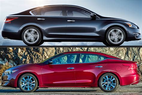 2018 Nissan Altima Vs 2018 Nissan Maxima Whats The Difference