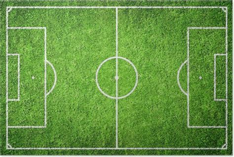 Die spielzeit ist üblicherweise zweimal 45 minuten. Poster Fussballfeld • Pixers® - Wir leben, um zu verändern