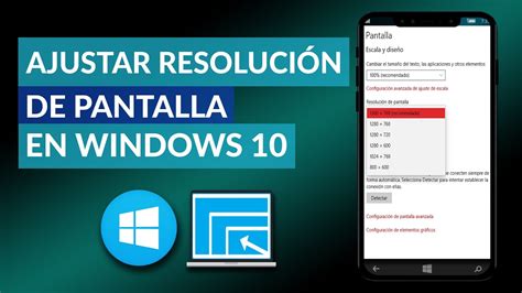 Cómo Cambiar O Ajustar La ResoluciÓn De Pantalla En Windows 10 Youtube