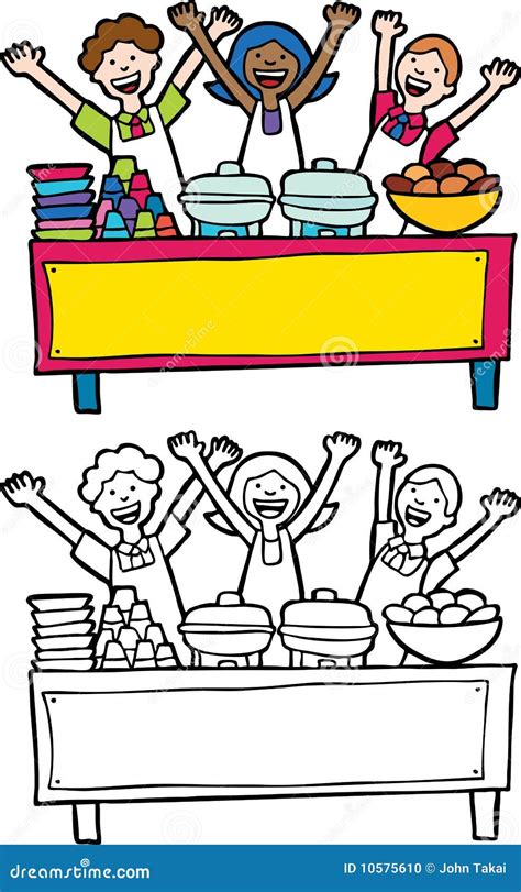 Buffet Table For Wedding Reception Flat Color Vector Object