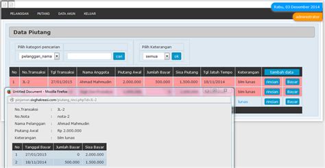 Pendataan anggota pengaturan simpanan dan pinjaman akuntansi lengkap laporan yang detail pembagian shu berdasarkan anggaran dasar koperasi dan pembagian shu per anggota detail. Aplikasi Koperasi Simpan Pinjam Xlsm To Xls
