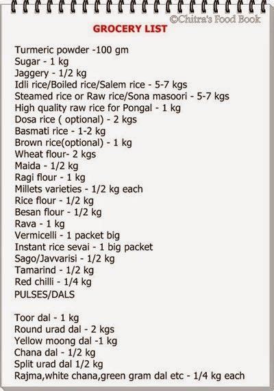 You can use it in salads to enhance the taste and also gain the nutrients available in it. INDIAN MONTHLY GROCERY LIST FOR 2 PERSONS | Monthly ...