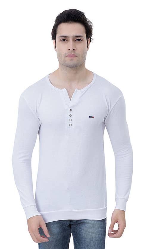 I was eager to check them out and see what the henley express kit costs only $19.95. RoyalShoppingCart White Henley T-Shirt - Buy ...