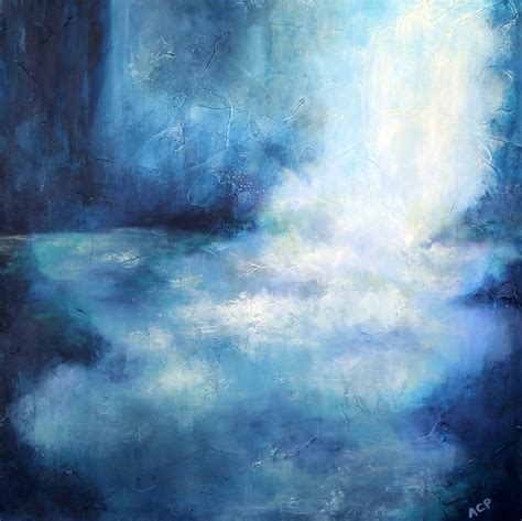 Soldabstract Landscape Solitude Art By Amy Provonchee