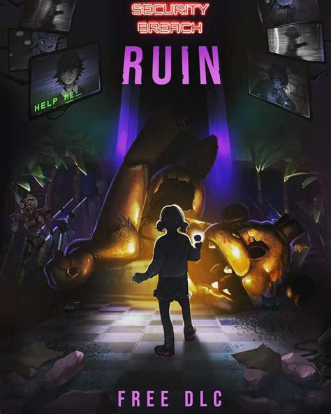 FNAF SECURITY BREACH DLC: RUIN | Five Night at Freddy's France Amino