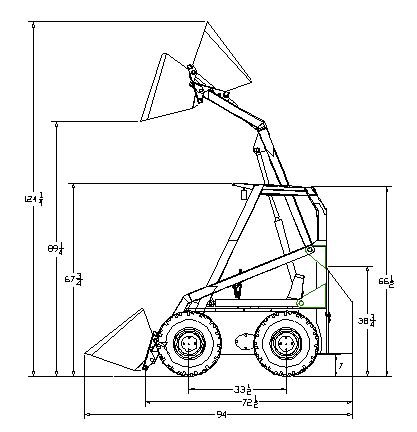 303.5e cr lift capacities at ground level*. mini skid steer loader
