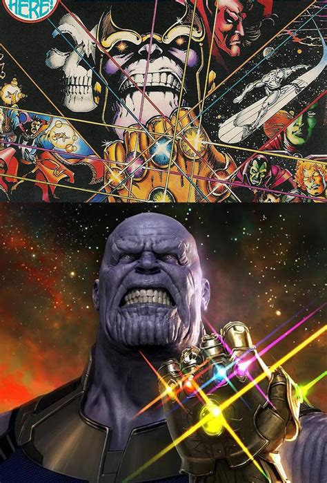 Ryan Meinerdings D23 Thanos Concept Art Is A Recreation Of Infinity