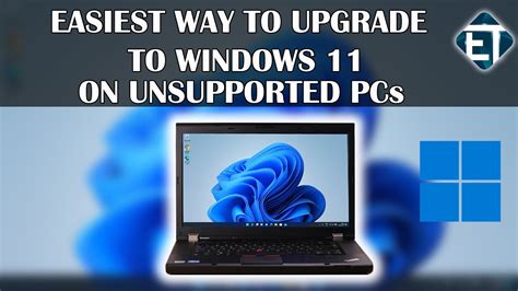 How To Install Windows On Unsupported Pc Easiest Workaround Youtube