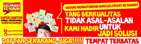 Website dinas pendidikan, pemuda dan olahraga kota bukittinggi. Super Quantum Bandung | Guru Les Privat Guru Ke Rumah SD ...