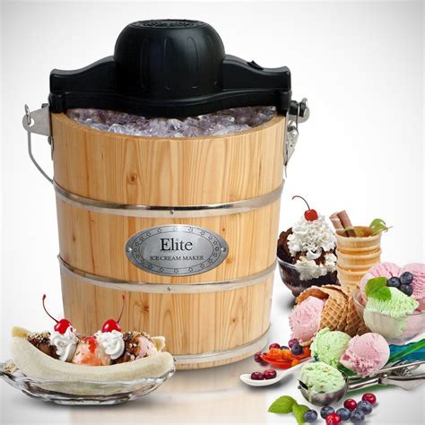 Fancy Maximatic Old Fashioned Bucket Ice Cream Maker Old Fashioned