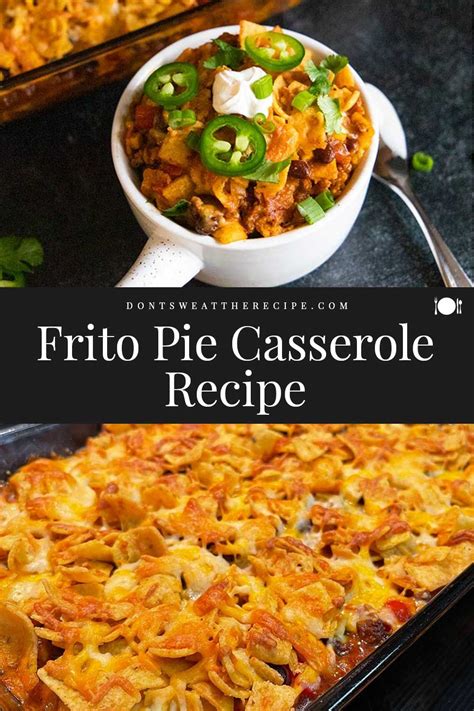 Frito Pie Casserole Is A Quick And Easy Dish To Prepare That Wont